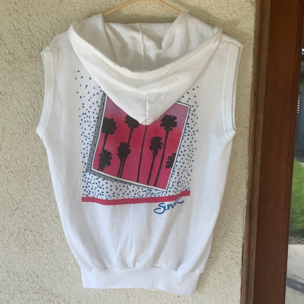 SUNDEK SLEEVELESS HOODIE